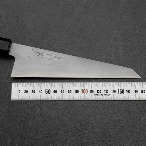 Honesuki Silver Steel #3 Bokashi Walnut Handle 170mm (6.7”)-[Musashi]-[Japanese-Kitchen-Knives]