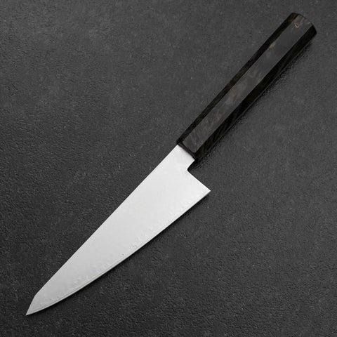 Honesuki VG-10 Damascus Gray Birch Handle 150mm-[Musashi]-[Japanese-Kitchen-Knives]