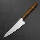 Honesuki VG-10 Damascus Yellow Birch Handle 150mm-[Musashi]-[Japanese-Kitchen-Knives]