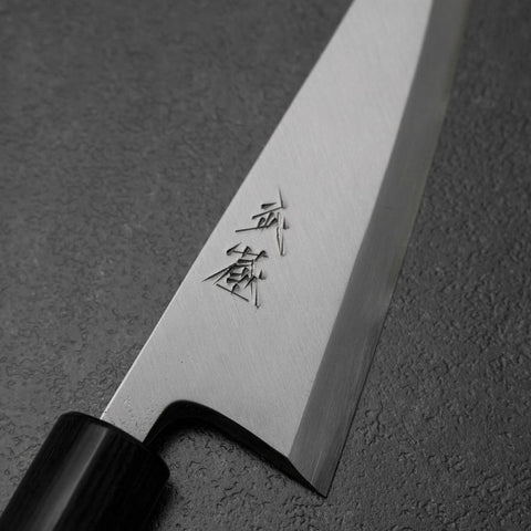 Honesuki White Steel #2 Kasumi Shitan Handle 150mm-[Musashi]-[Japanese-Kitchen-Knives]
