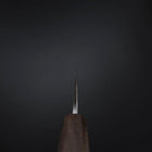 Honesuki White Steel #2 Kurouchi Nashiji Ashwood Handle 150mm-[Musashi]-[Japanese-Kitchen-Knives]