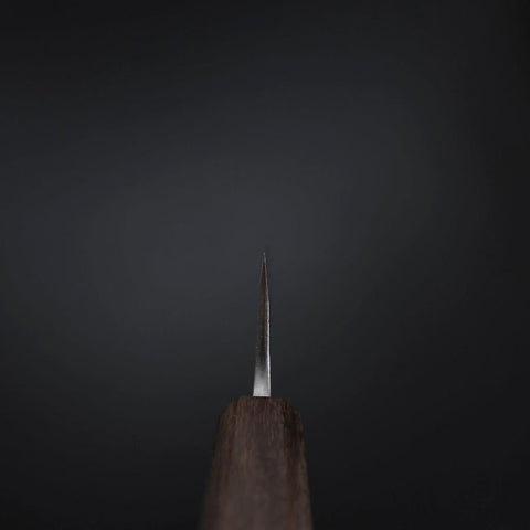 Honesuki White Steel #2 Kurouchi Nashiji Ashwood Handle 150mm-[Musashi]-[Japanese-Kitchen-Knives]