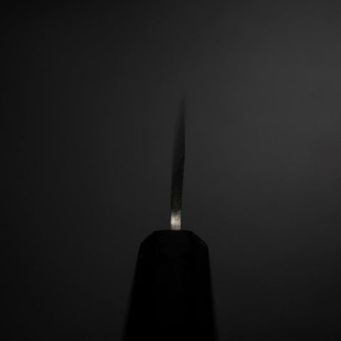 Kaisaki VG-10 Nashiji Black Urushi Handle 150mm (5.9”)-[Musashi]-[Japanese-Kitchen-Knives]