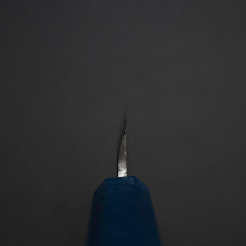Kaisaki VG-10 Nashiji Blue Urushi Handle 120mm-[Musashi]-[Japanese-Kitchen-Knives]