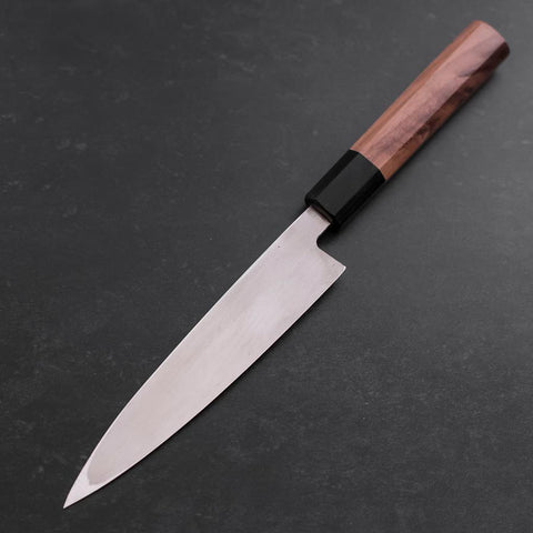 Kaisaki VG-10 Nashiji Buffalo Walnut Handle 150mm (5.9”)-[Musashi]-[Japanese-Kitchen-Knives]