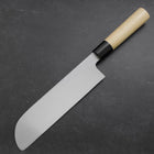 Kama Usuba White Steel #2 Kasumi Buffalo Magnolia Handle 225mm-[Musashi]-[Japanese-Kitchen-Knives]