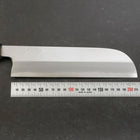Kama Usuba White Steel #2 Kasumi Buffalo Magnolia Handle 225mm-[Musashi]-[Japanese-Kitchen-Knives]