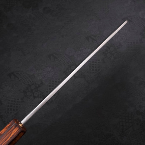 Kama Usuba(Kansai) Blue Steel #2 Kasumi Sumi Urushi Handle 210mm-[Musashi]-[Japanese-Kitchen-Knives]
