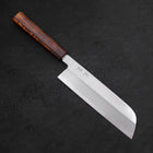 Kama Usuba(Kansai) Blue Steel #2 Kasumi Sumi Urushi Handle 210mm-[Musashi]-[Japanese-Kitchen-Knives]
