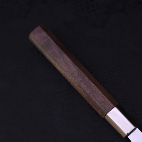 Katsuo Silver Steel #3 Walnut Handle 230mm-[Musashi]-[Japanese-Kitchen-Knives]