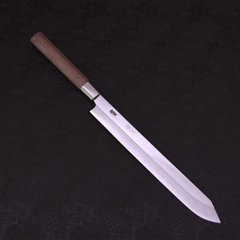 Katsuo Silver Steel #3 Walnut Handle 270mm-[Musashi]-[Japanese-Kitchen-Knives]