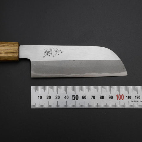 Kawamuki White Steel #1 Polished Yaki Urushi Handle 110mm-[Musashi]-[Japanese-Kitchen-Knives]