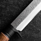 Kennata Blue Steel #2 Kurouchi Damascus Walnut Handle 210mm (8.3”)-[Musashi]-[Japanese-Kitchen-Knives]
