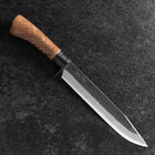 Kennata Blue Steel #2 Kurouchi Damascus Walnut Handle 210mm (8.3”)-[Musashi]-[Japanese-Kitchen-Knives]