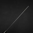 Kiritsuke AUS-10 Damascus Black Western Handle 210mm-[Musashi]-[Japanese-Kitchen-Knives]