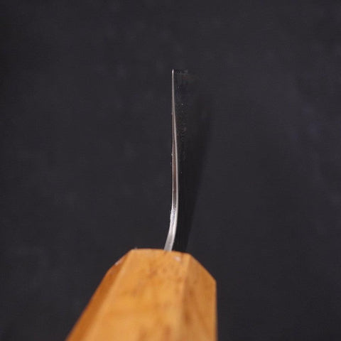 Kiritsuke AUS-10 Mirror Tsuchime Damascus Yaki Urushi Handle 210mm-[Musashi]-[Japanese-Kitchen-Knives]