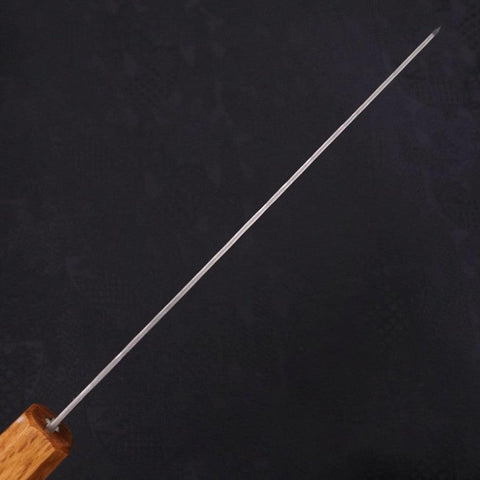Kiritsuke AUS-10 Mirror Tsuchime Damascus Yaki Urushi Handle 210mm-[Musashi]-[Japanese-Kitchen-Knives]
