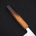 Kiritsuke AUS-10 Mirror Tsuchime Damascus Yaki Urushi Handle 210mm-[Musashi]-[Japanese-Kitchen-Knives]