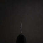 Kiritsuke Blue Steel #2 Damascus Buffalo Ebony Handle 200mm-[Musashi]-[Japanese-Kitchen-Knives]
