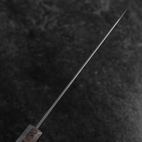 Kiritsuke Blue Steel #2 Nashiji Damascus Maple Handle 230mm (9.0”)-[Musashi]-[Japanese-Kitchen-Knives]