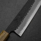Kiritsuke Blue Super Kurouchi Tsuchime Oak Handle 210mm-[Musashi]-[Japanese-Kitchen-Knives]
