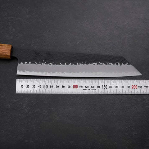 Kiritsuke Blue Super Kurouchi Tsuchime Manico Quercia 210mm