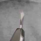 Kiritsuke Blue Steel #2 Kurouchi Damascus Buffalo Ebony Handle 210mm-[Musashi]-[Japanese-Kitchen-Knives]