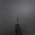 Kiritsuke Blue Steel #2 Kurouchi Ebony Handle 210mm-[Musashi]-[Japanese-Kitchen-Knives]