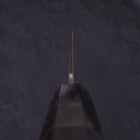 Kiritsuke Blue Steel #2 Suminagashi Buffalo Ebony Handle 240mm-[Musashi]-[Japanese-Kitchen-Knives]