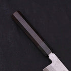 Kiritsuke Blue Steel #2 Suminagashi Buffalo Ebony Handle 270mm-[Musashi]-[Japanese-Kitchen-Knives]