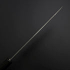 Kiritsuke Cobalt Stainless HRC62 Kurouchi Damascus Buffalo Ebony Handle 210mm-[Musashi]-[Japanese-Kitchen-Knives]