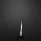 Kiritsuke Cobalt Stainless HRC62 Kurouchi Damascus Buffalo Ebony Handle 240mm (9.4”)-[Musashi]-[Japanese-Kitchen-Knives]