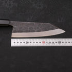 Kiritsuke Deba Blue Steel #2 Kurouchi Buffalo Wenge Handle 165mm (6.5”)-[Musashi]-[Japanese-Kitchen-Knives]
