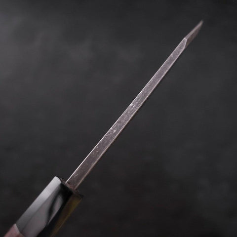 Kiritsuke Deba Blue Steel #2 Kurouchi Buffalo Wenge Handle 150mm-[Musashi]-[Japanese-Kitchen-Knives]