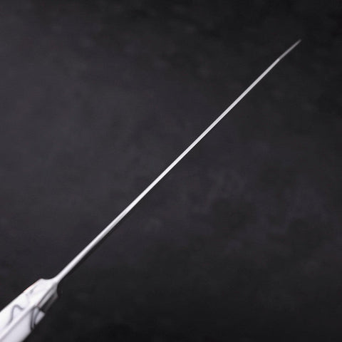 Kiritsuke Gyuto SG-2 Damascus White Handle 240mm-[Musashi]-[Japanese-Kitchen-Knives]