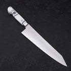 Kiritsuke Gyuto SG-2 Damascus White Handle 240mm-[Musashi]-[Japanese-Kitchen-Knives]
