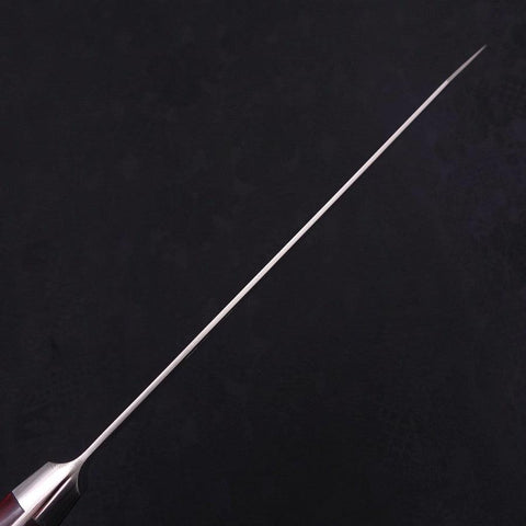 Kiritsuke Gyuto VG-10 Damascus Red Handle 210mm-[Musashi]-[Japanese-Kitchen-Knives]