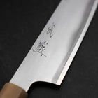 Kiritsuke HAP-40 Polished Double Buffalo Capped Magnolia Handle 200mm-[Musashi]-[Japanese-Kitchen-Knives]
