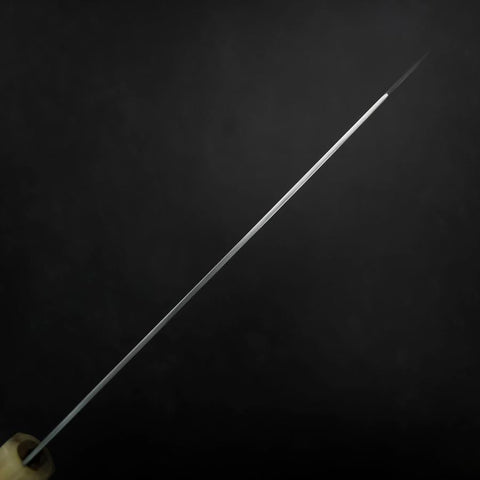 Kiritsuke HAP-40 Polished Double Buffalo Capped Magnolia Handle 200mm-[Musashi]-[Japanese-Kitchen-Knives]