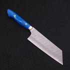 Kiritsuke Nakiri SG-2 Tsuchime Turquoise Blue Handle 170mm-[Musashi]-[Japanese-Kitchen-Knives]