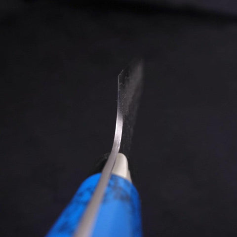 Kiritsuke Petty SG-2 Tsuchime Turquoise Blue Handle 150mm-[Musashi]-[Japanese-Kitchen-Knives]