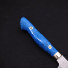 Kiritsuke Petty SG-2 Tsuchime Turquoise Blue Handle 150mm-[Musashi]-[Japanese-Kitchen-Knives]