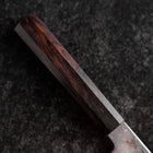 Kiritsuke Petty SLD Black Damascus Ebony Handle 110mm-[Musashi]-[Japanese-Kitchen-Knives]