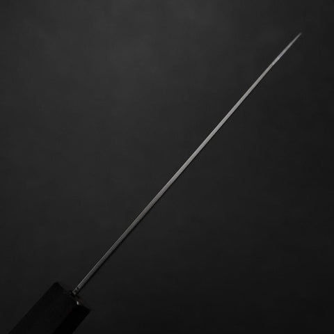 Kiritsuke Petty VG-10 Damascus Ebony Handle 110mm (4.3”)-[Musashi]-[Japanese-Kitchen-Knives]