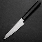 Kiritsuke Petty VG-10 Damascus Ebony Handle 110mm-[Musashi]-[Japanese-Kitchen-Knives]