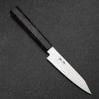 Kiritsuke Petty VG-10 Damascus Gray Birch Handle 120mm-[Musashi]-[Japanese-Kitchen-Knives]