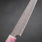 Kiritsuke Petty VG-10 Damascus Ocean Sakura Rose Gold Handle 130mm-[Musashi]-[Japanese-Kitchen-Knives]