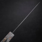 Kiritsuke Petty VG-10 Damascus Ocean White Black Gold Handle 130mm-[Musashi]-[Japanese-Kitchen-Knives]
