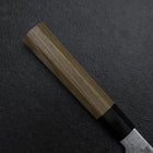 Kiritsuke Petty VG-10 Damascus Zelkova Handle 145mm-[Musashi]-[Japanese-Kitchen-Knives]