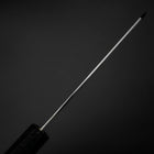 Kiritsuke Petty VG-10 Polished Black Ishime Urushi Handle 125mm (4.9”)-[Musashi]-[Japanese-Kitchen-Knives]